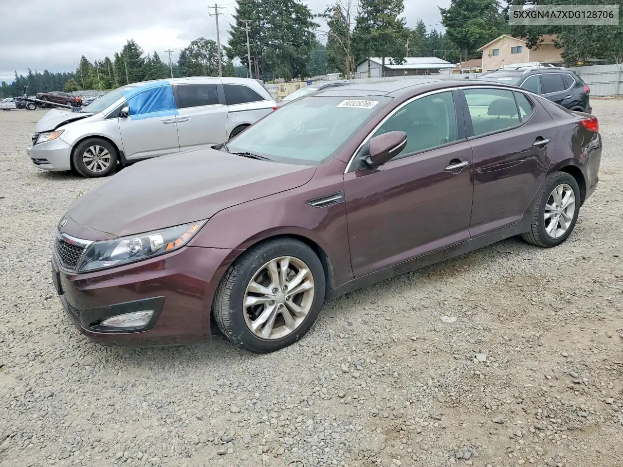 2013 Kia Optima Ex VIN: 5XXGN4A7XDG128706 Lot: 60328286