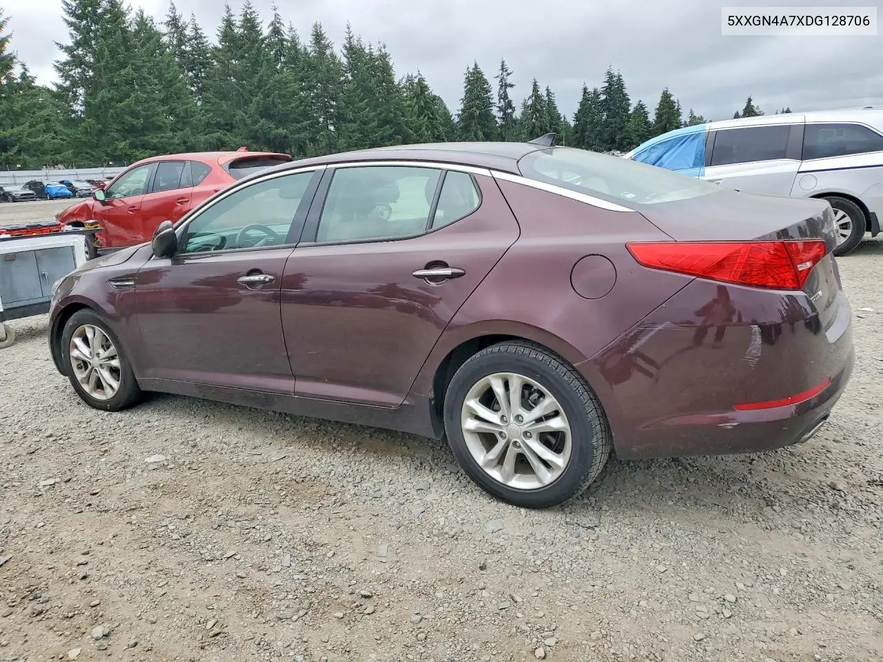 2013 Kia Optima Ex VIN: 5XXGN4A7XDG128706 Lot: 60328286