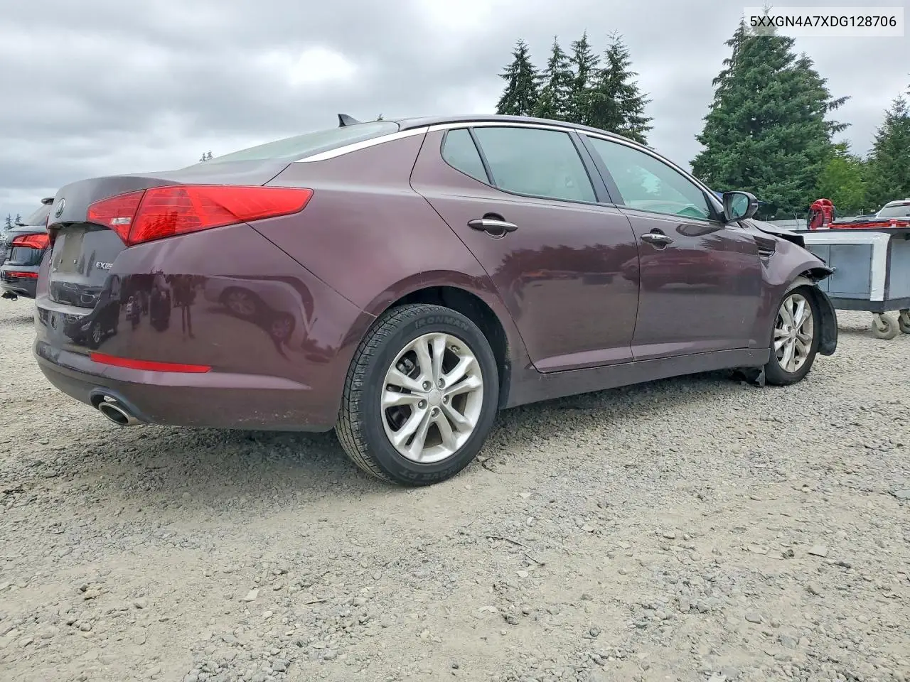 2013 Kia Optima Ex VIN: 5XXGN4A7XDG128706 Lot: 60328286