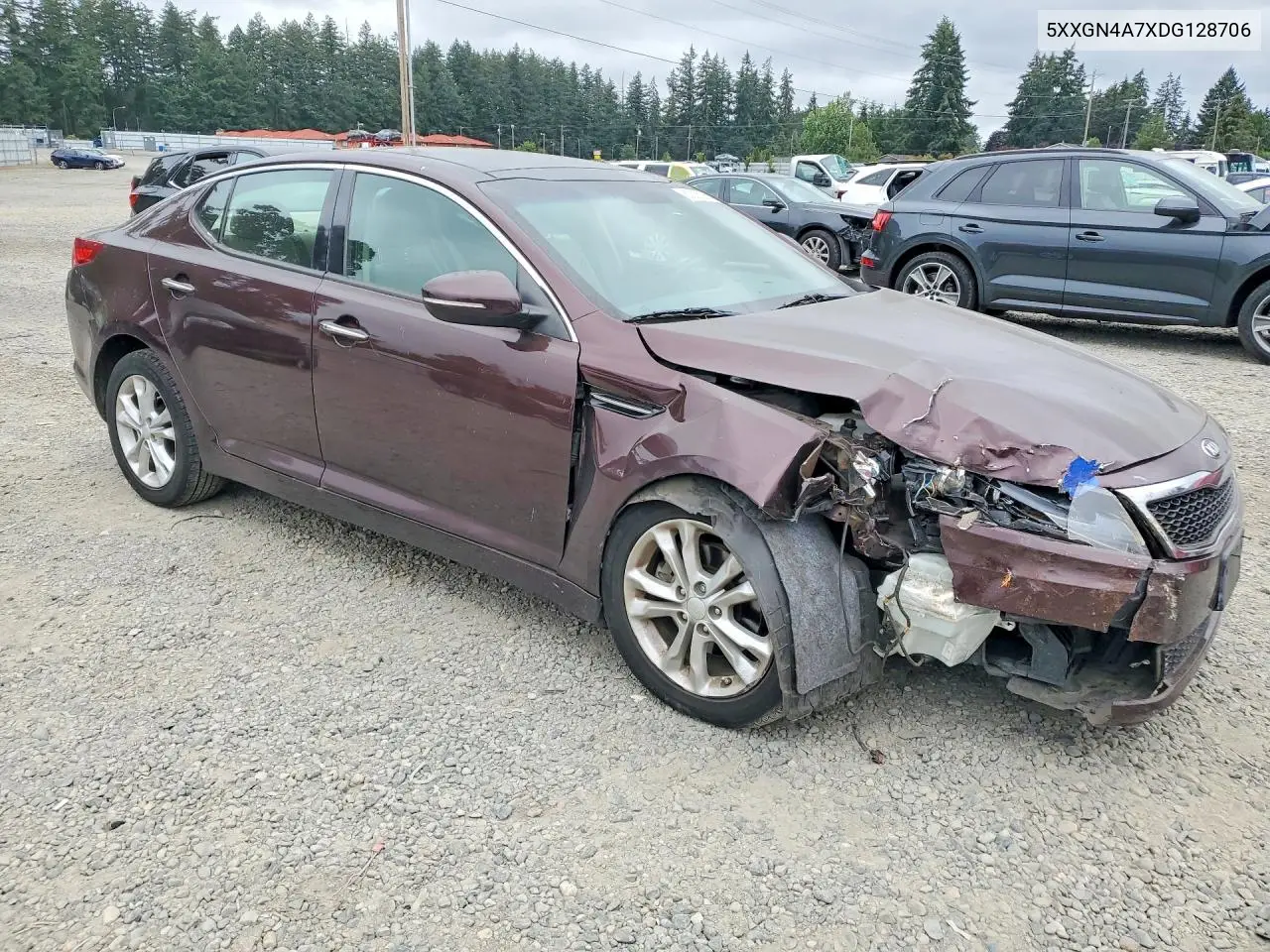 2013 Kia Optima Ex VIN: 5XXGN4A7XDG128706 Lot: 60328286