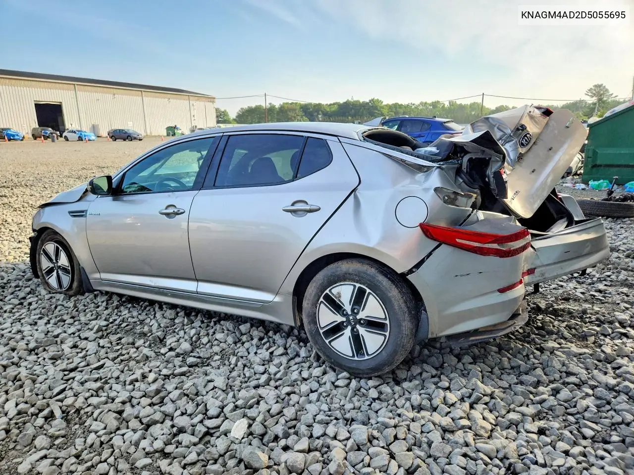 2013 Kia Optima Hybrid VIN: KNAGM4AD2D5055695 Lot: 61049956
