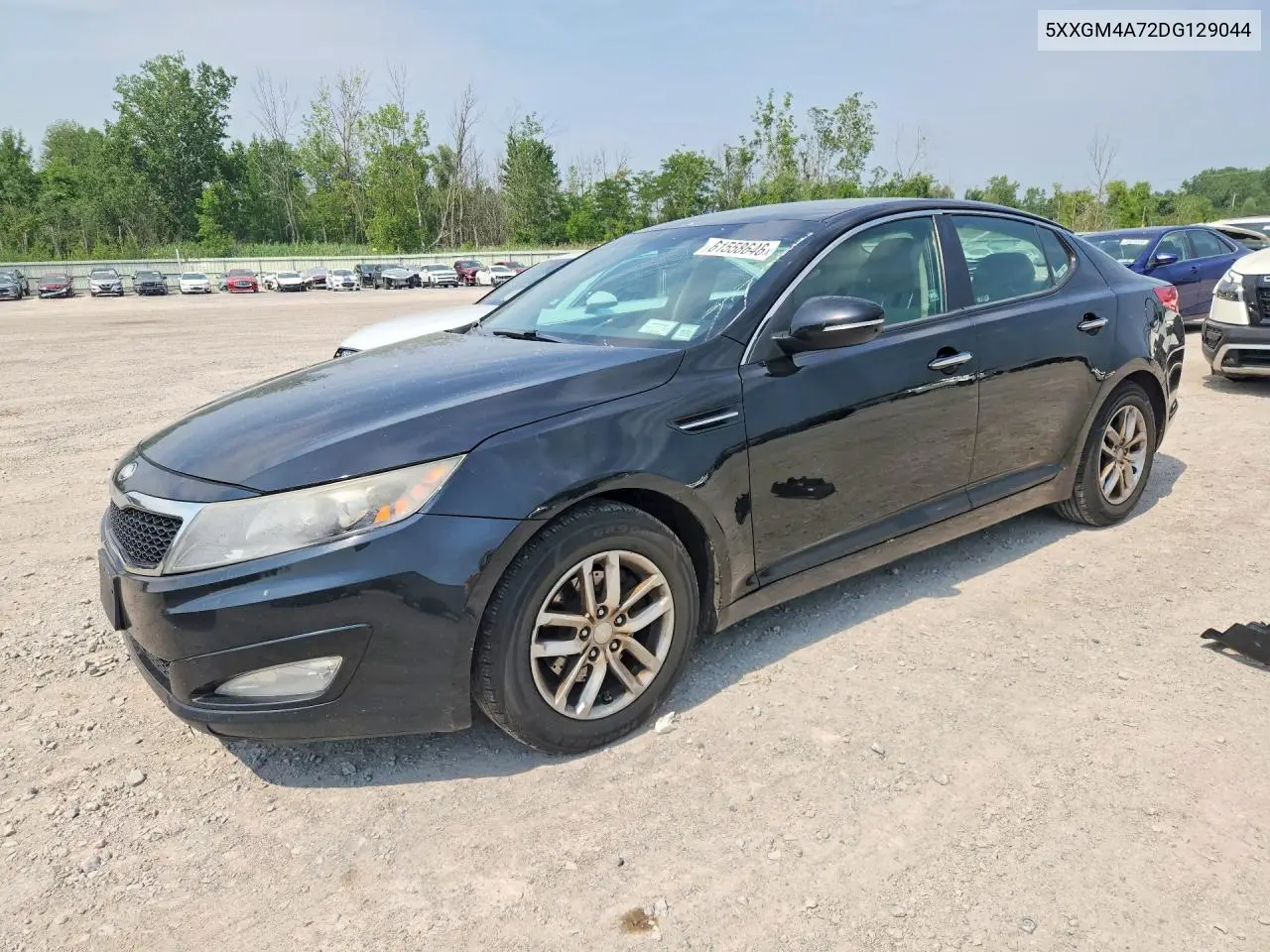 2013 Kia Optima Lx VIN: 5XXGM4A72DG129044 Lot: 61558646