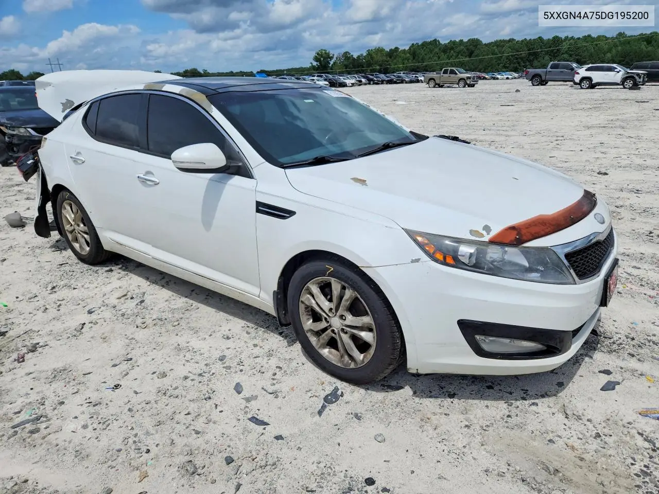 2013 Kia Optima Ex VIN: 5XXGN4A75DG195200 Lot: 61693406