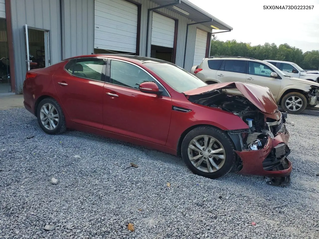 2013 Kia Optima Ex VIN: 5XXGN4A73DG223267 Lot: 61864626