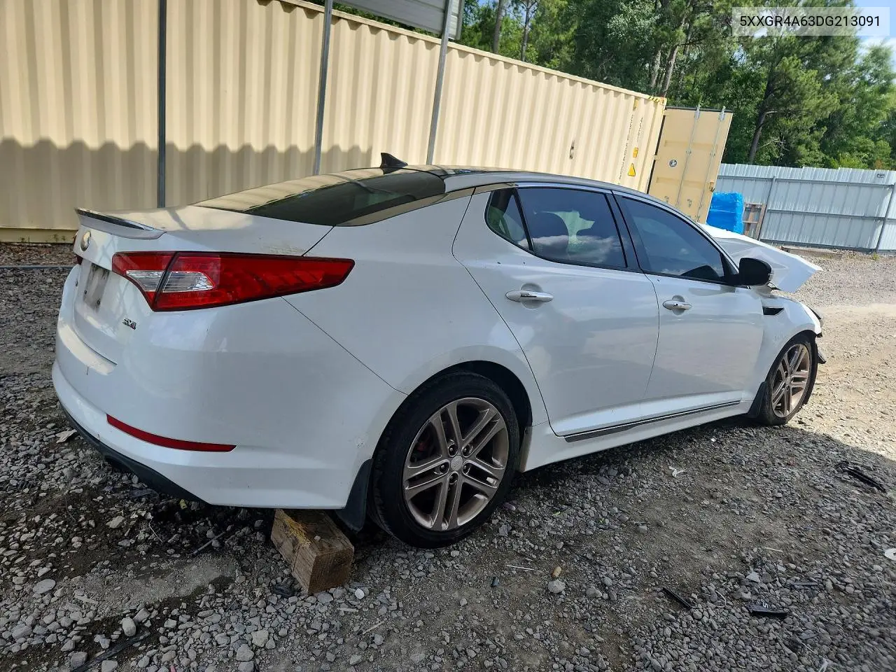 2013 Kia Optima Sx VIN: 5XXGR4A63DG213091 Lot: 61886216