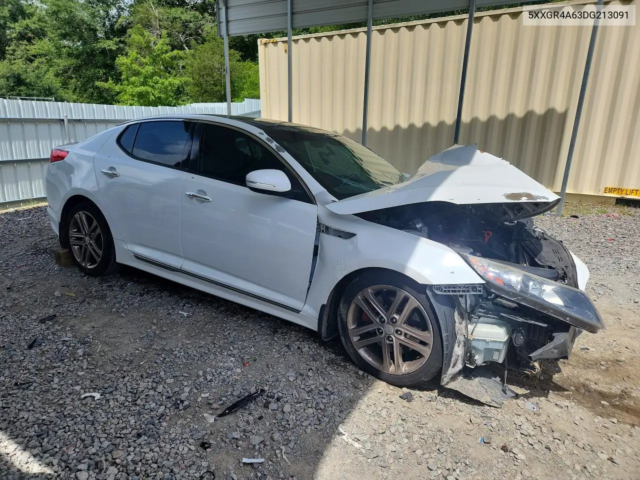 2013 Kia Optima Sx VIN: 5XXGR4A63DG213091 Lot: 61886216