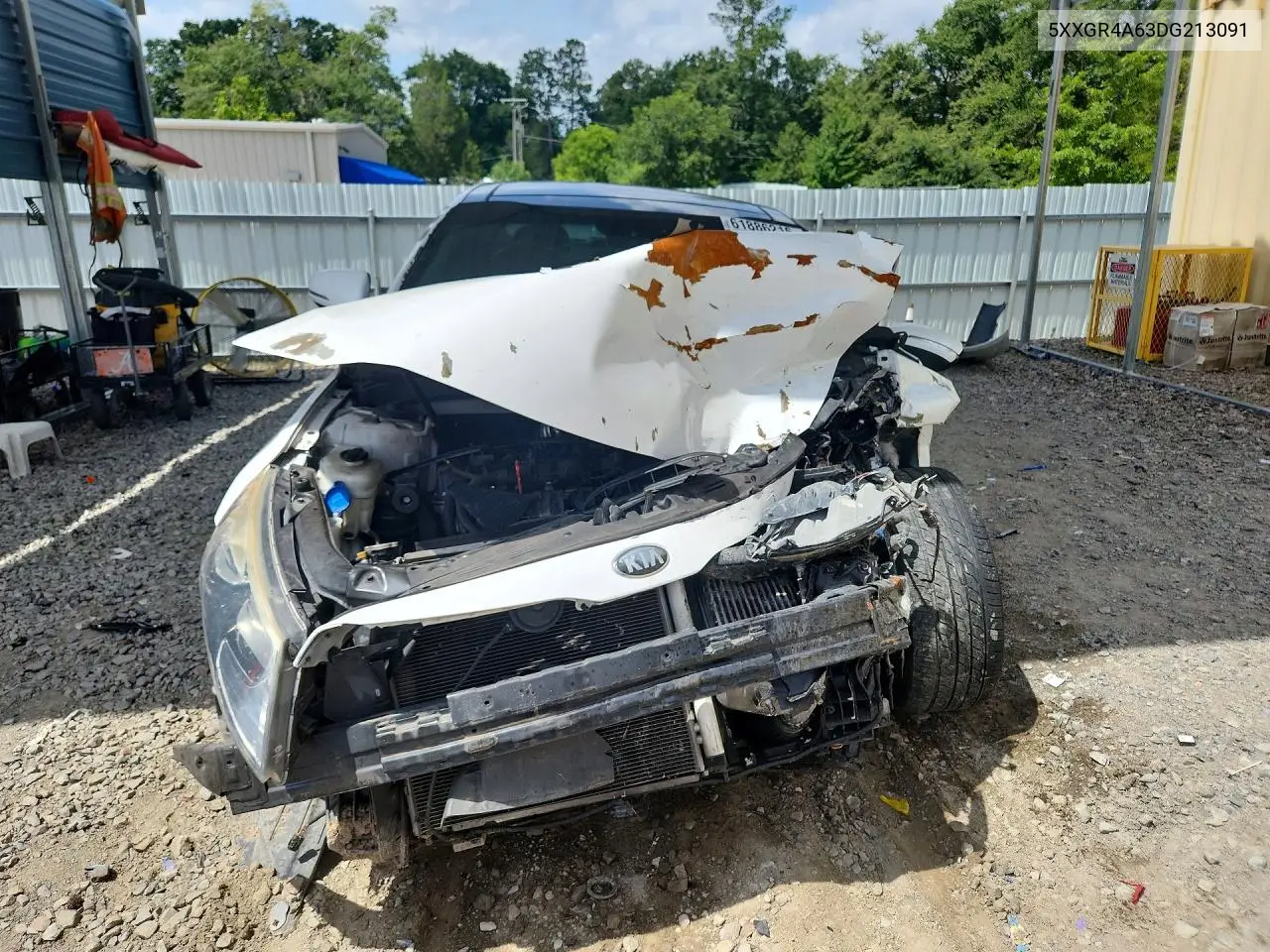 2013 Kia Optima Sx VIN: 5XXGR4A63DG213091 Lot: 61886216