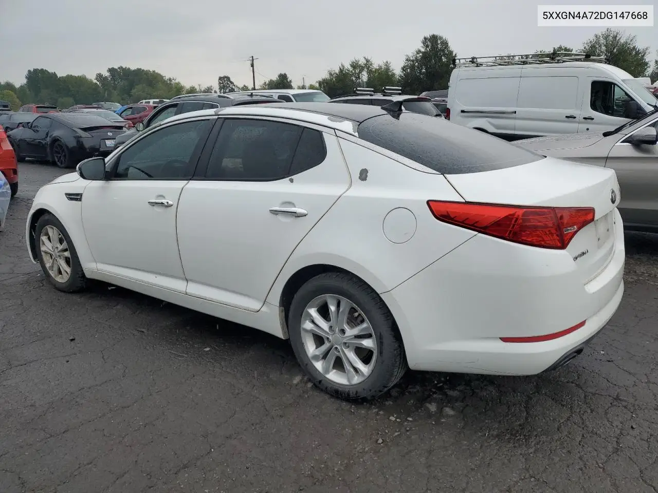 5XXGN4A72DG147668 2013 Kia Optima Ex