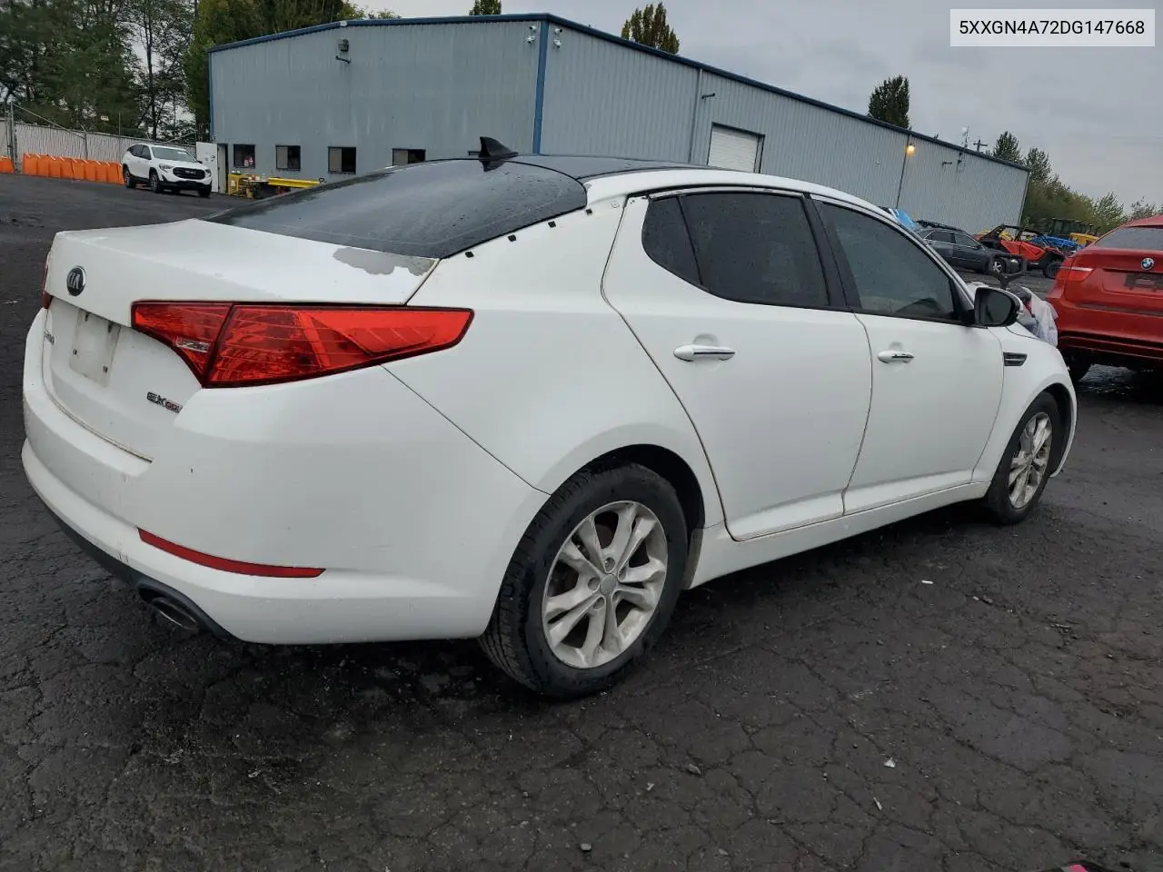 5XXGN4A72DG147668 2013 Kia Optima Ex