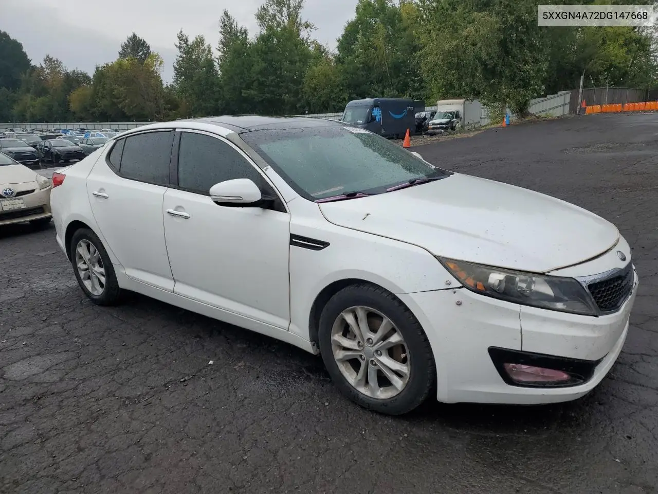 5XXGN4A72DG147668 2013 Kia Optima Ex