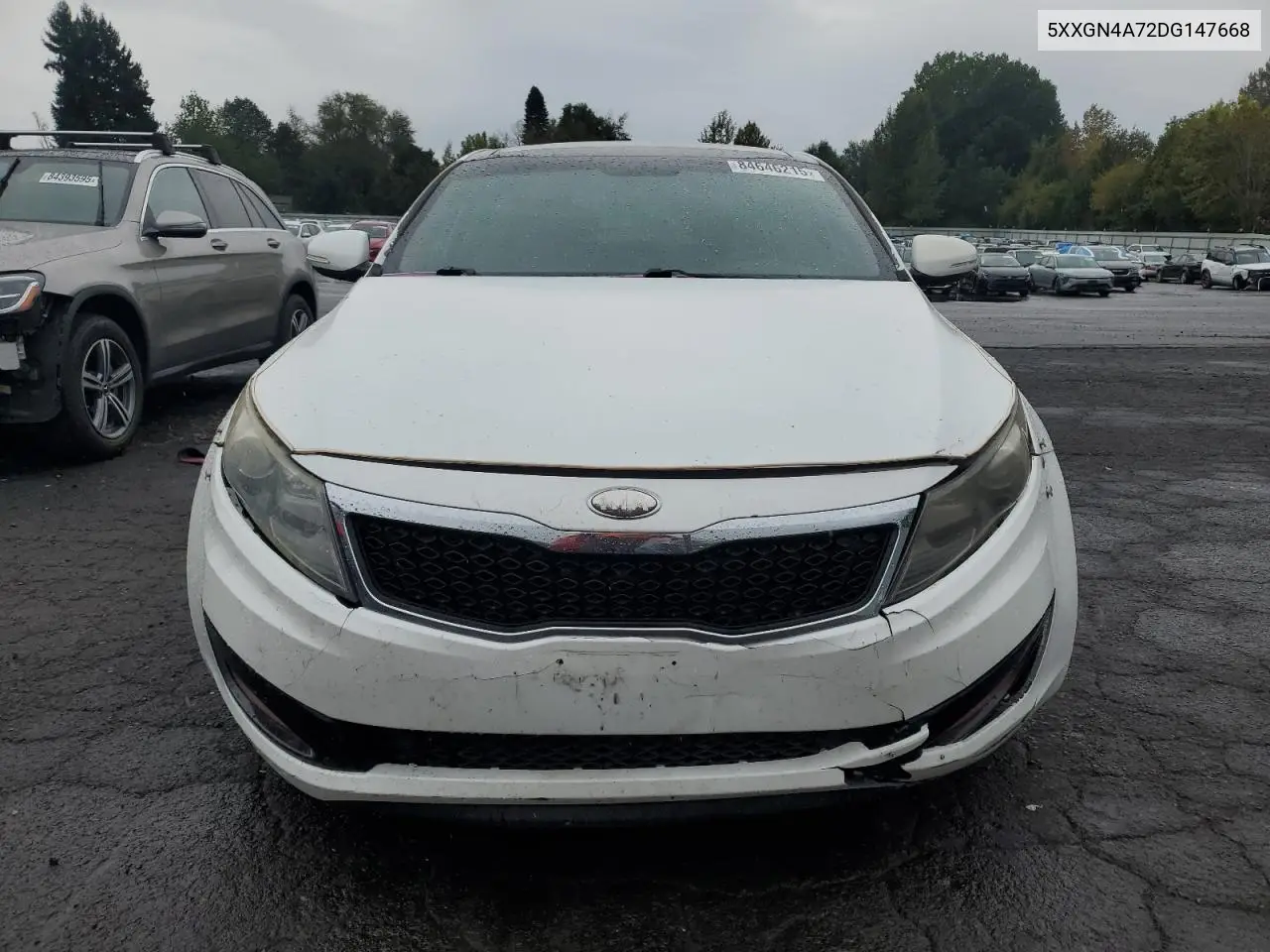 5XXGN4A72DG147668 2013 Kia Optima Ex