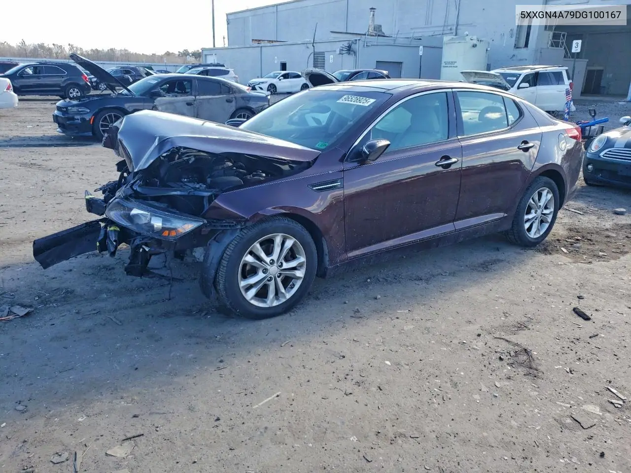 5XXGN4A79DG100167 2013 Kia Optima Ex