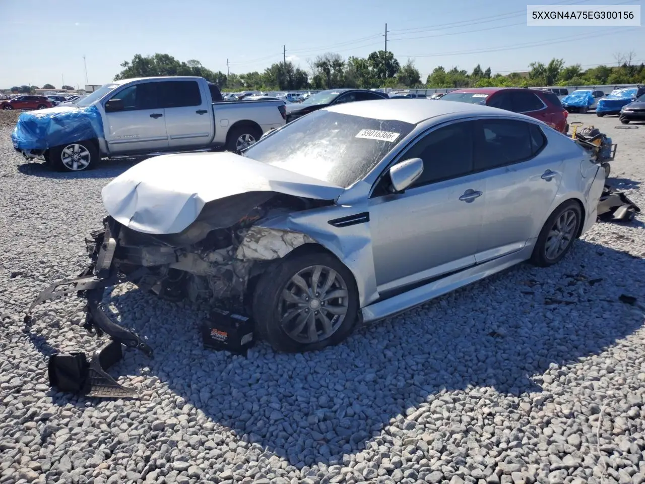 2014 Kia Optima Ex VIN: 5XXGN4A75EG300156 Lot: 59016366