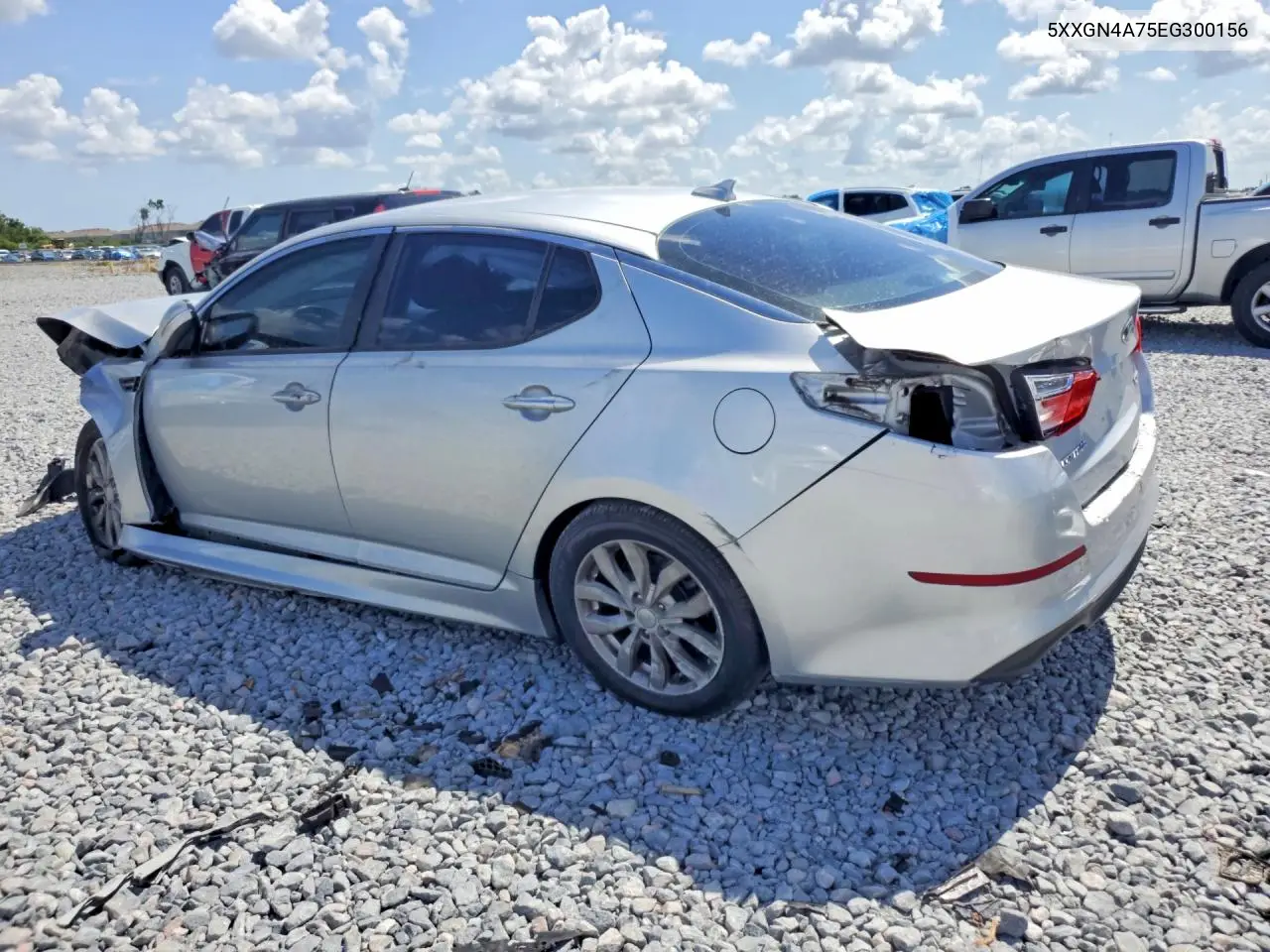 2014 Kia Optima Ex VIN: 5XXGN4A75EG300156 Lot: 59016366