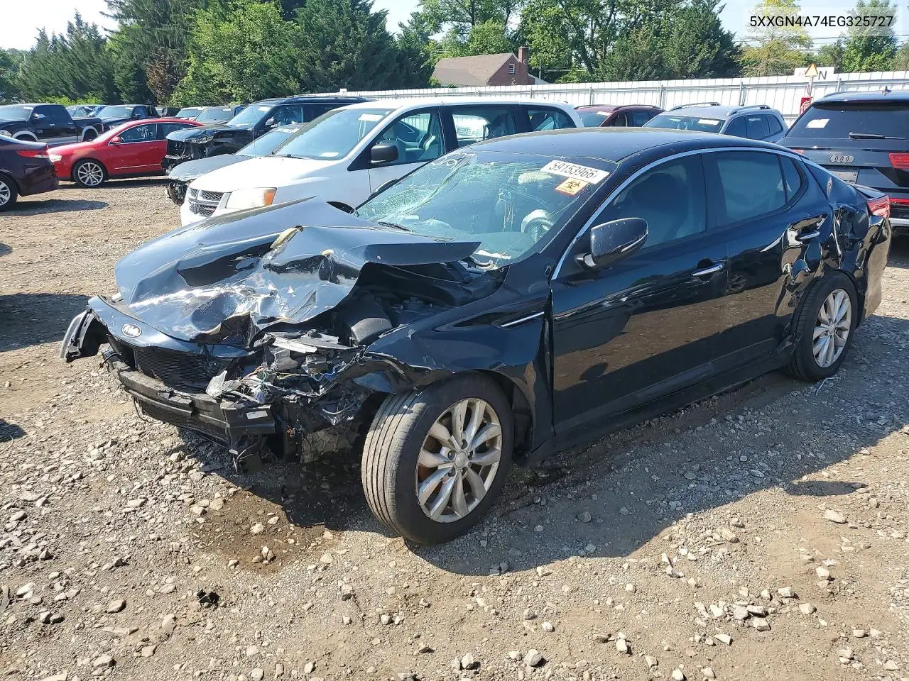 2014 Kia Optima Ex VIN: 5XXGN4A74EG325727 Lot: 59153966