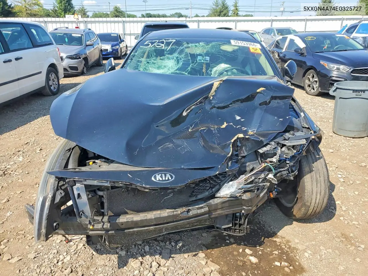 2014 Kia Optima Ex VIN: 5XXGN4A74EG325727 Lot: 59153966