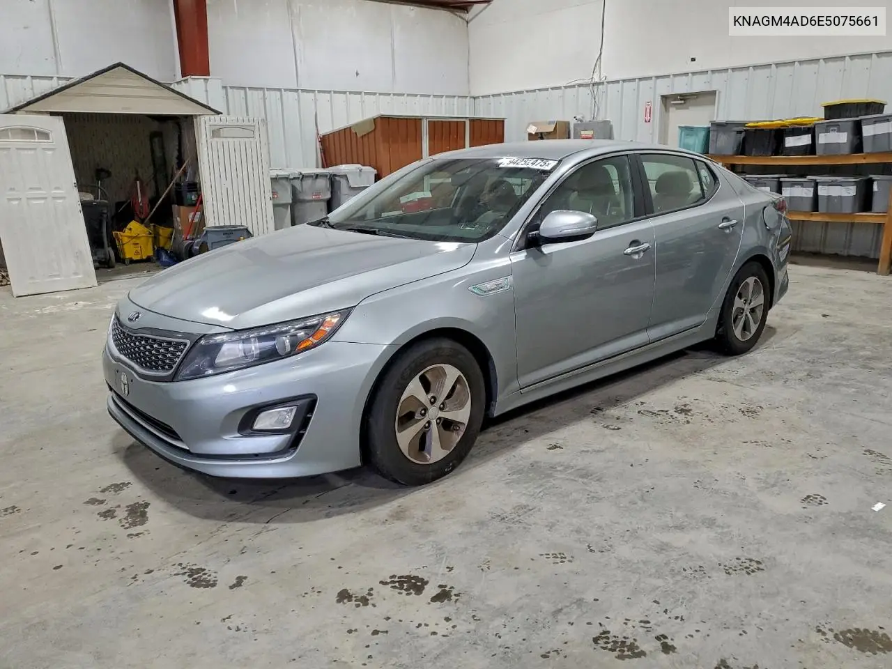 KNAGM4AD6E5075661 2014 Kia Optima Hybrid