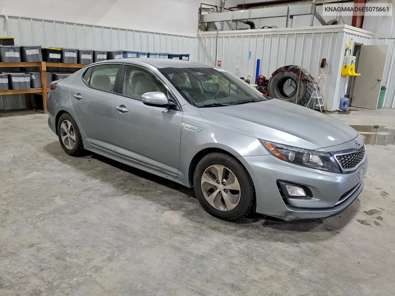 KNAGM4AD6E5075661 2014 Kia Optima Hybrid