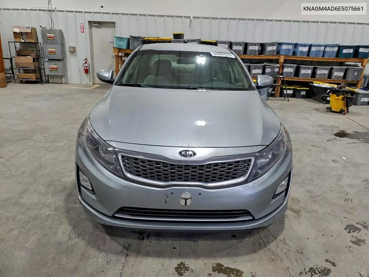 KNAGM4AD6E5075661 2014 Kia Optima Hybrid