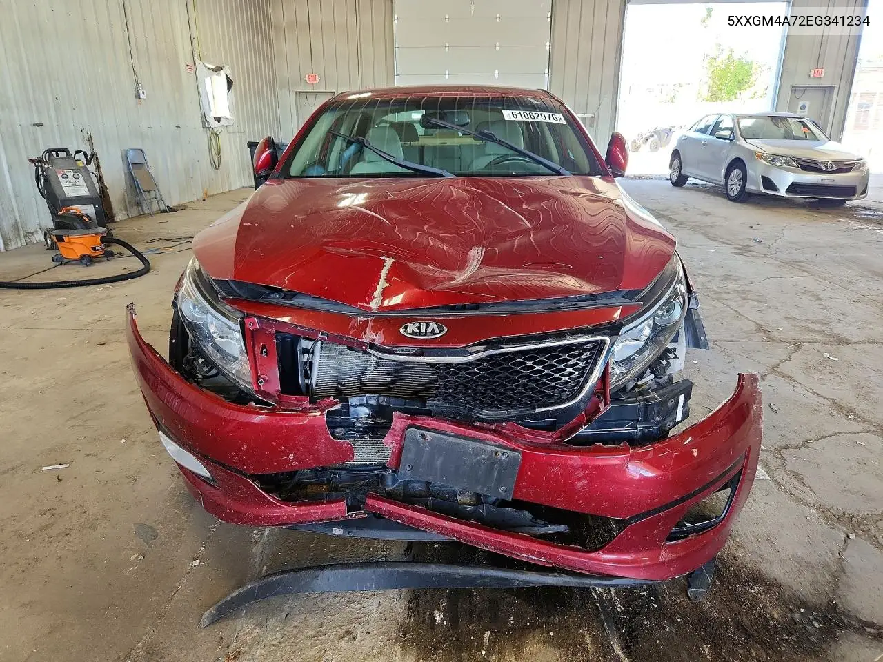 2014 Kia Optima Lx VIN: 5XXGM4A72EG341234 Lot: 61062976