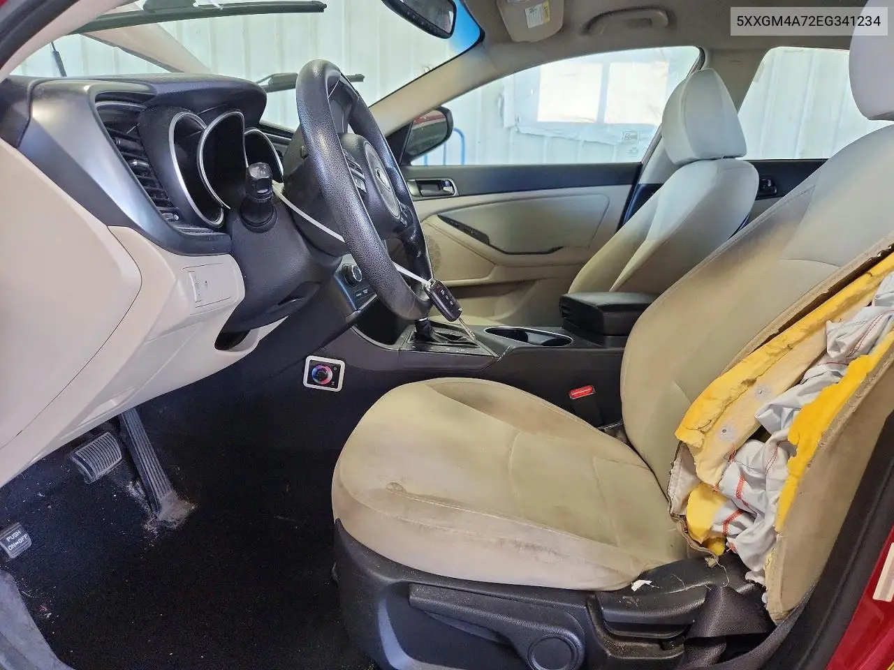 2014 Kia Optima Lx VIN: 5XXGM4A72EG341234 Lot: 61062976