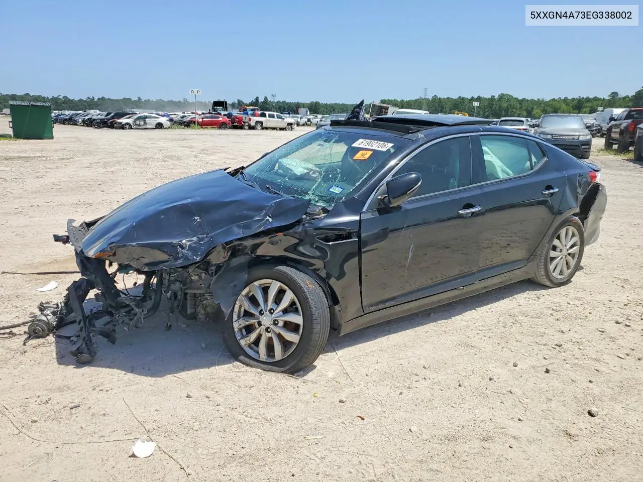 2014 Kia Optima Ex VIN: 5XXGN4A73EG338002 Lot: 61902106