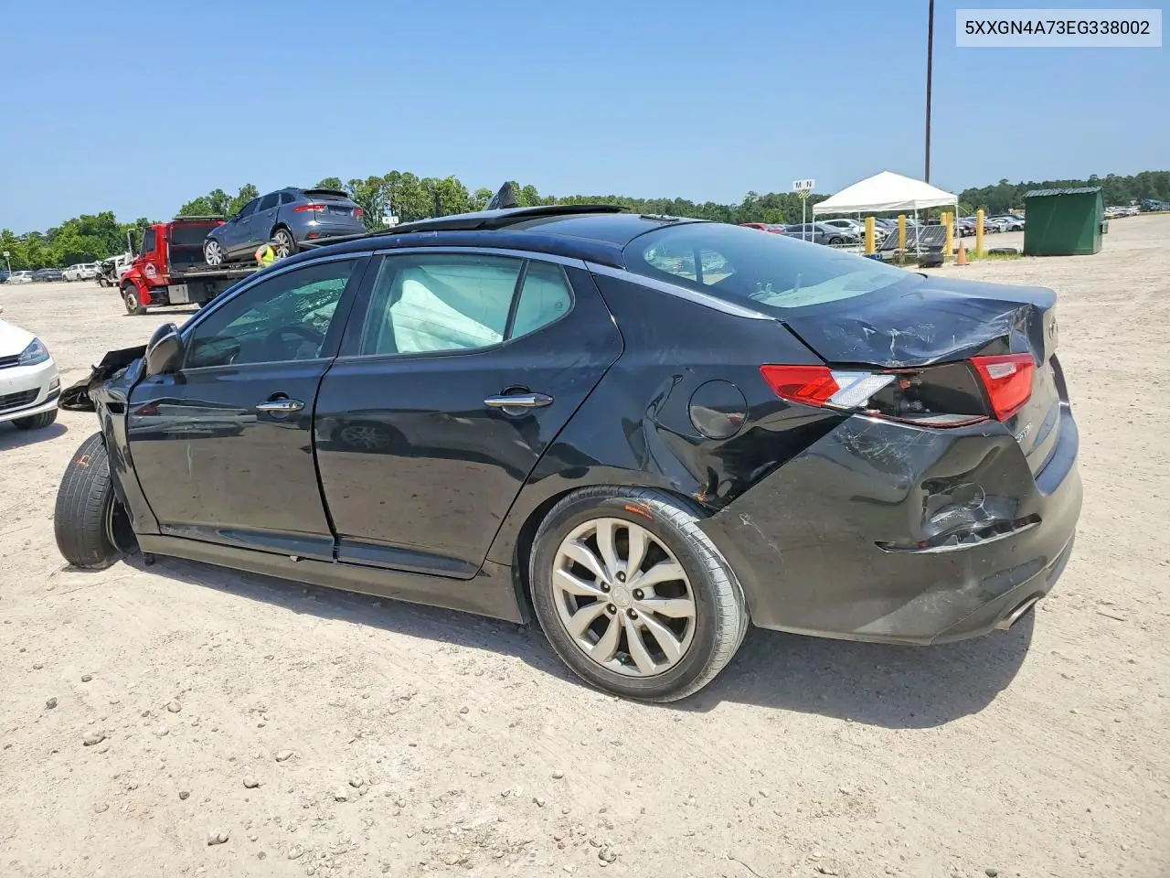 2014 Kia Optima Ex VIN: 5XXGN4A73EG338002 Lot: 61902106