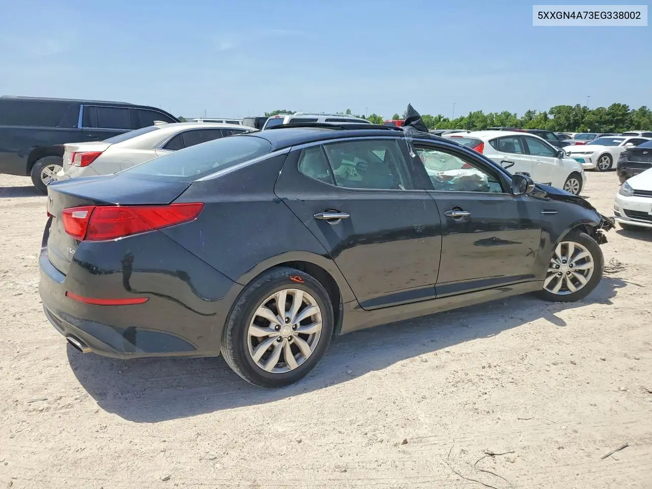 2014 Kia Optima Ex VIN: 5XXGN4A73EG338002 Lot: 61902106