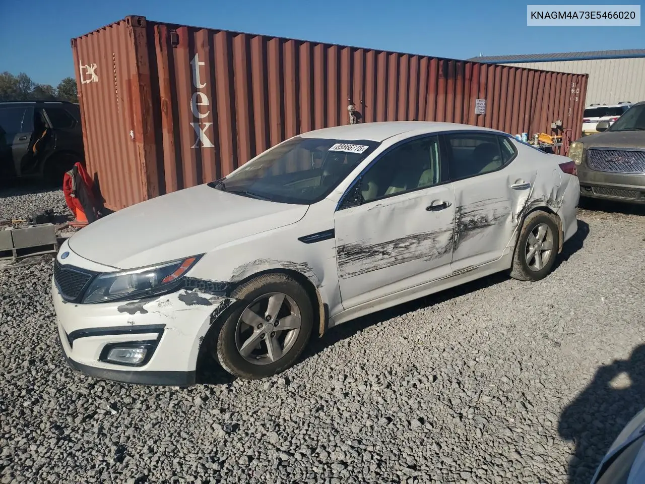 KNAGM4A73E5466020 2014 Kia Optima Lx