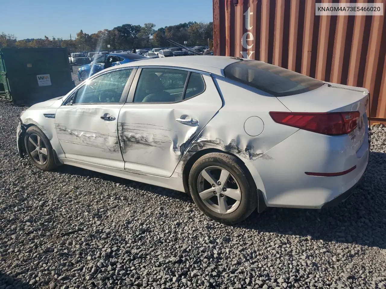 KNAGM4A73E5466020 2014 Kia Optima Lx