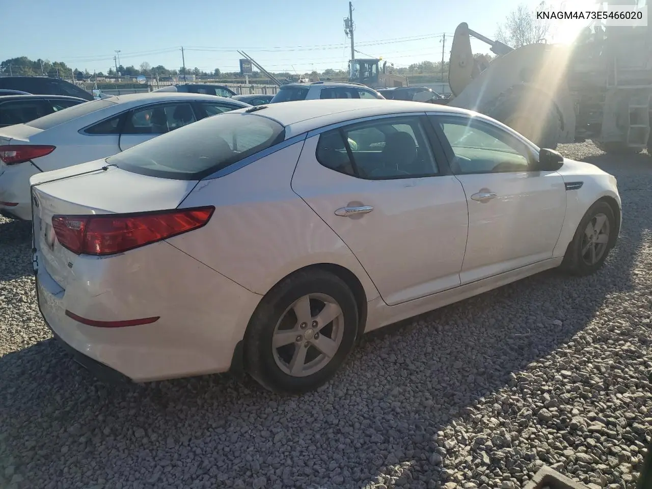KNAGM4A73E5466020 2014 Kia Optima Lx