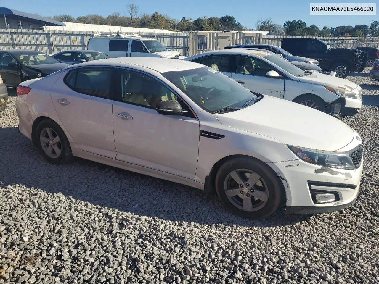 KNAGM4A73E5466020 2014 Kia Optima Lx