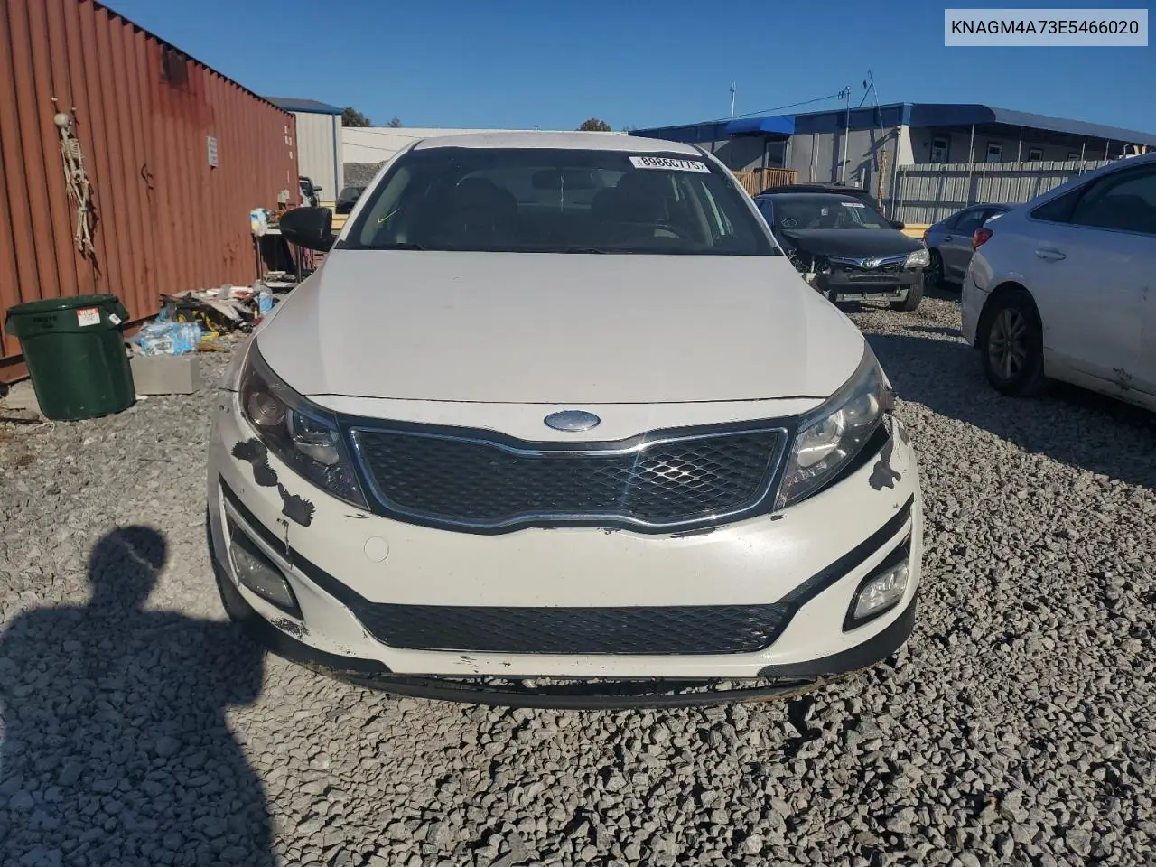 KNAGM4A73E5466020 2014 Kia Optima Lx