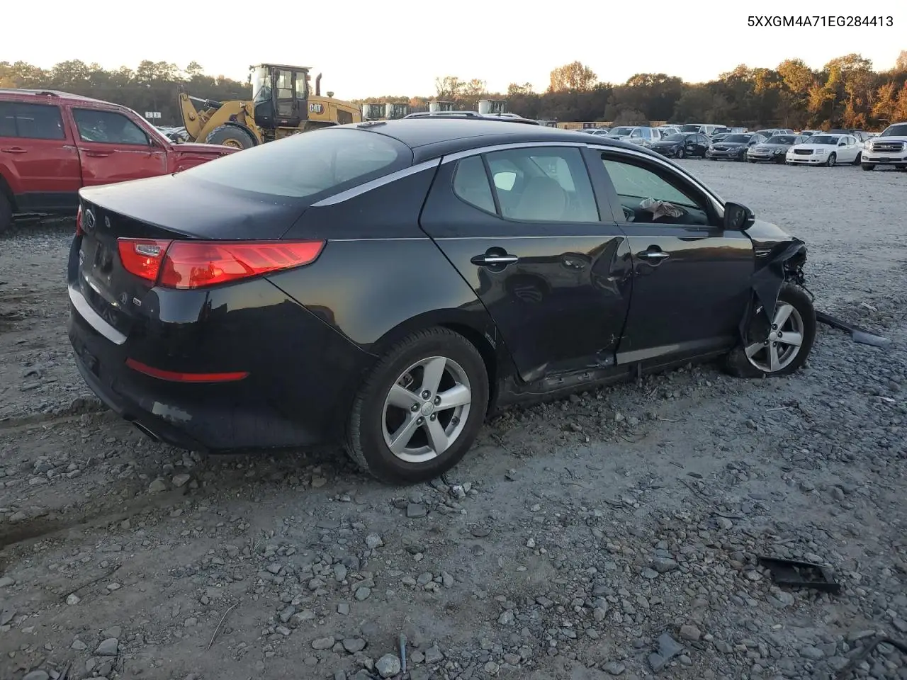 5XXGM4A71EG284413 2014 Kia Optima Lx