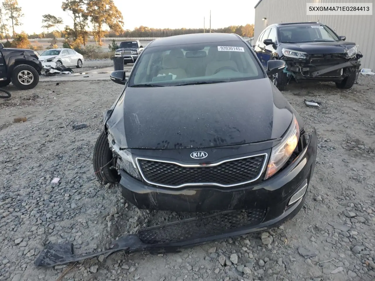 5XXGM4A71EG284413 2014 Kia Optima Lx