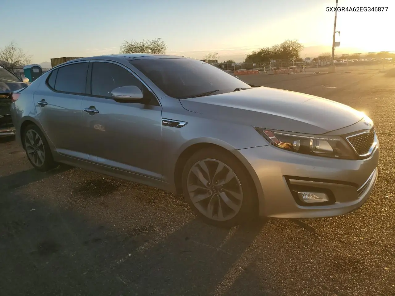 5XXGR4A62EG346877 2014 Kia Optima Sx