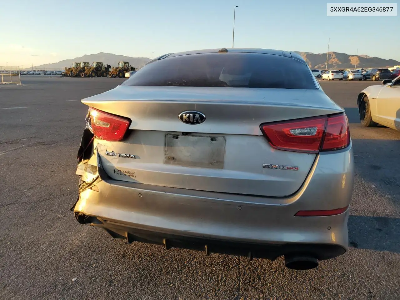 5XXGR4A62EG346877 2014 Kia Optima Sx