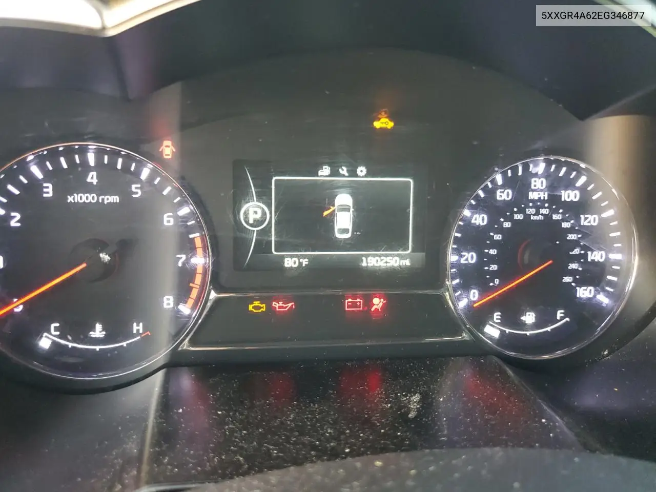 5XXGR4A62EG346877 2014 Kia Optima Sx