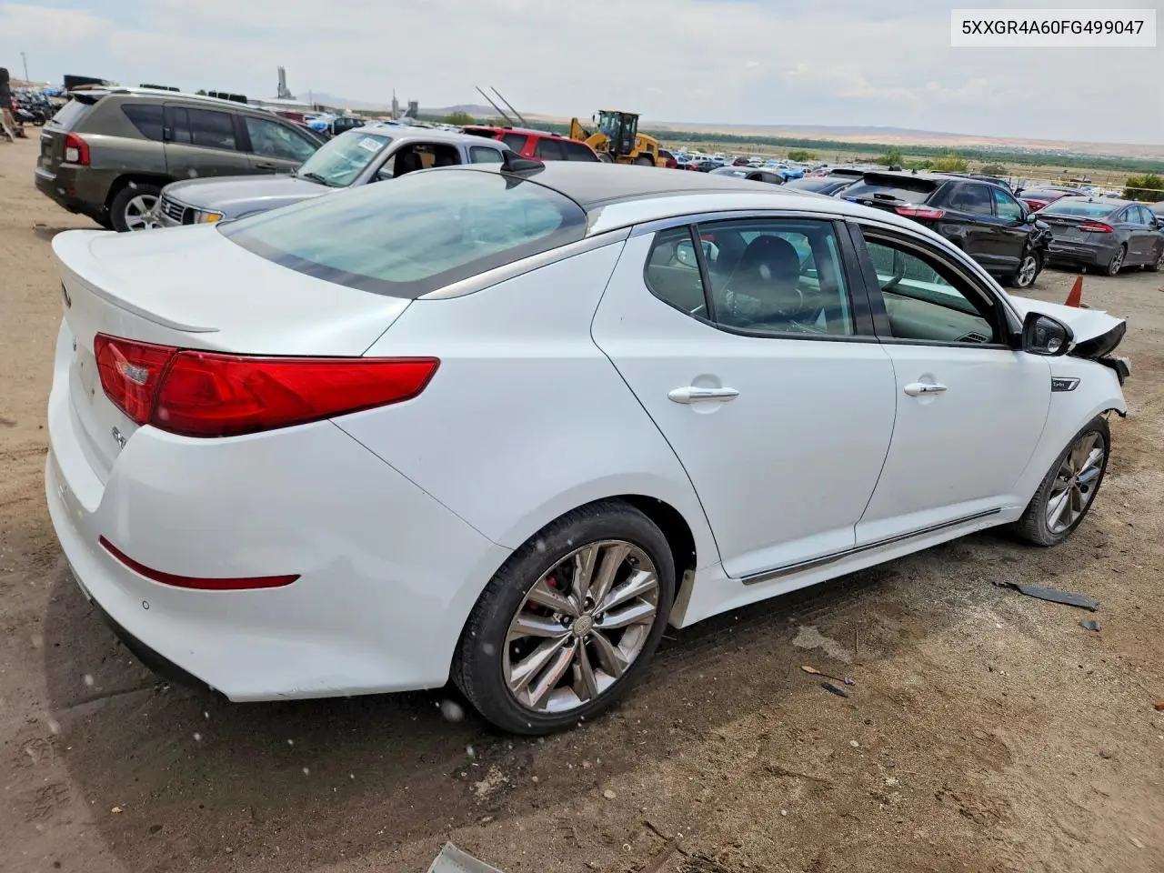 2015 Kia Optima Sx VIN: 5XXGR4A60FG499047 Lot: 57594766