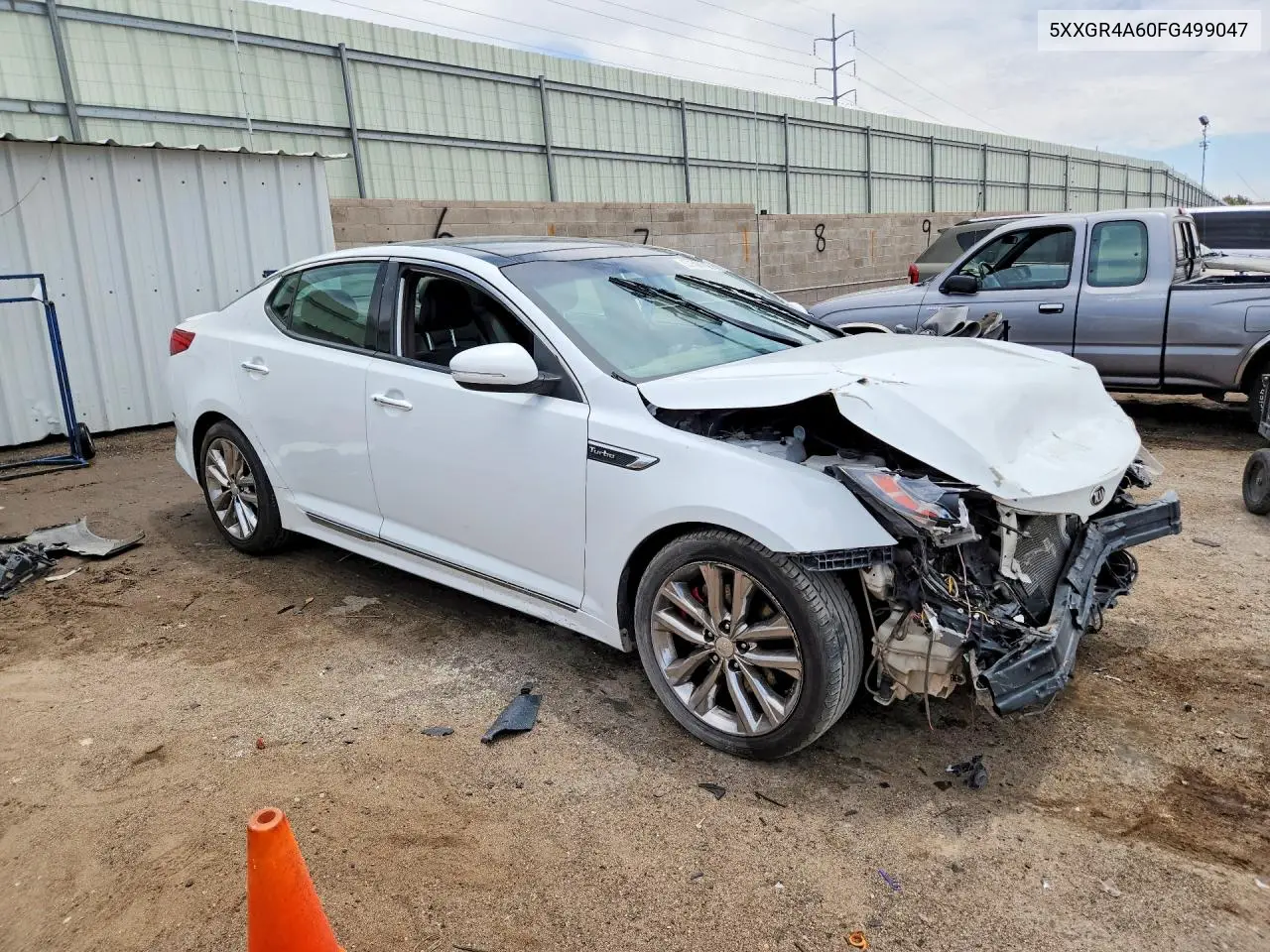 2015 Kia Optima Sx VIN: 5XXGR4A60FG499047 Lot: 57594766