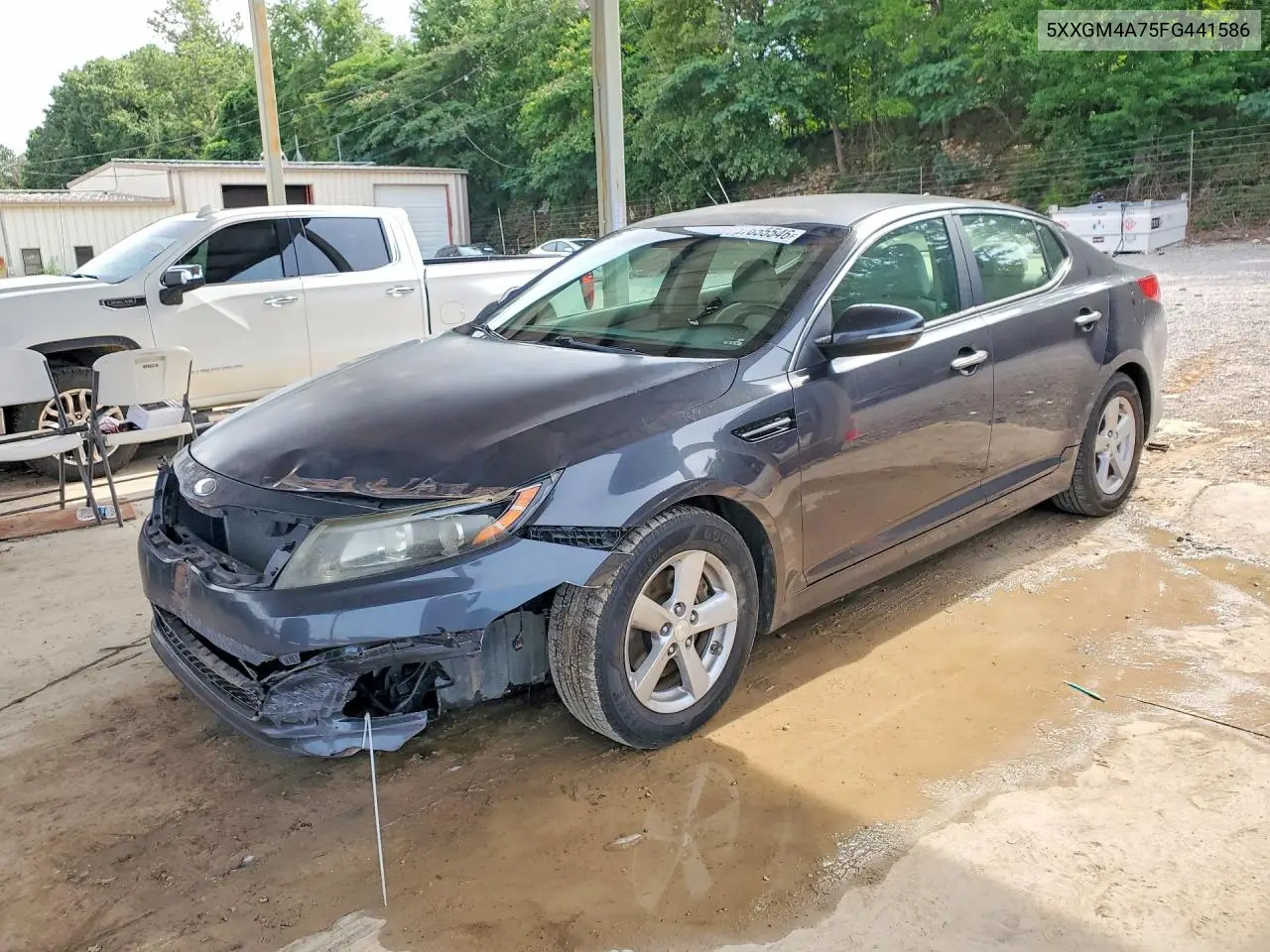 5XXGM4A75FG441586 2015 Kia Optima Lx