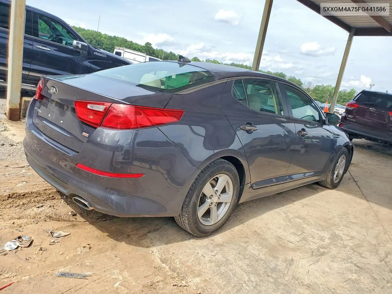 5XXGM4A75FG441586 2015 Kia Optima Lx