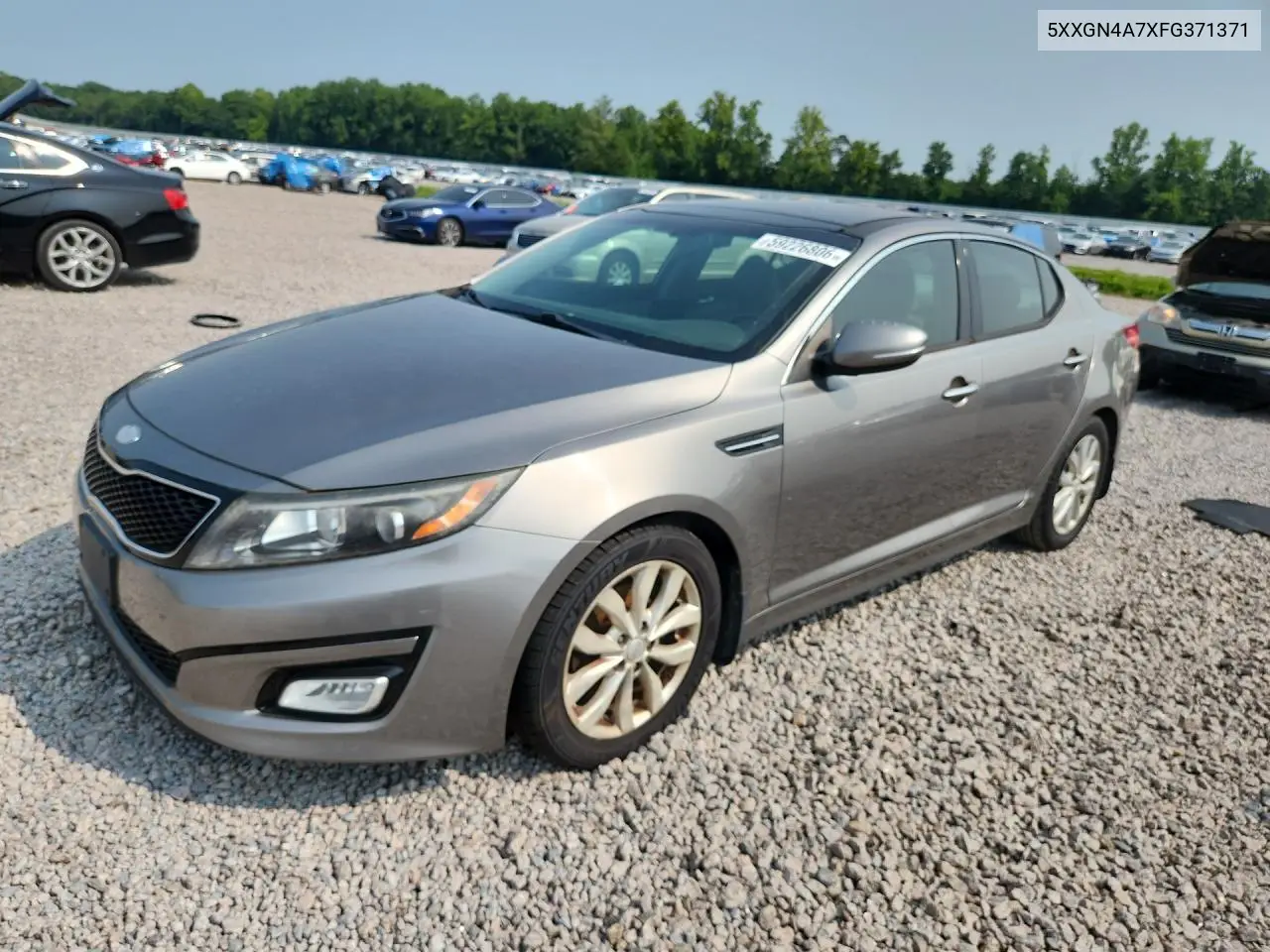 2015 Kia Optima Ex VIN: 5XXGN4A7XFG371371 Lot: 59226806