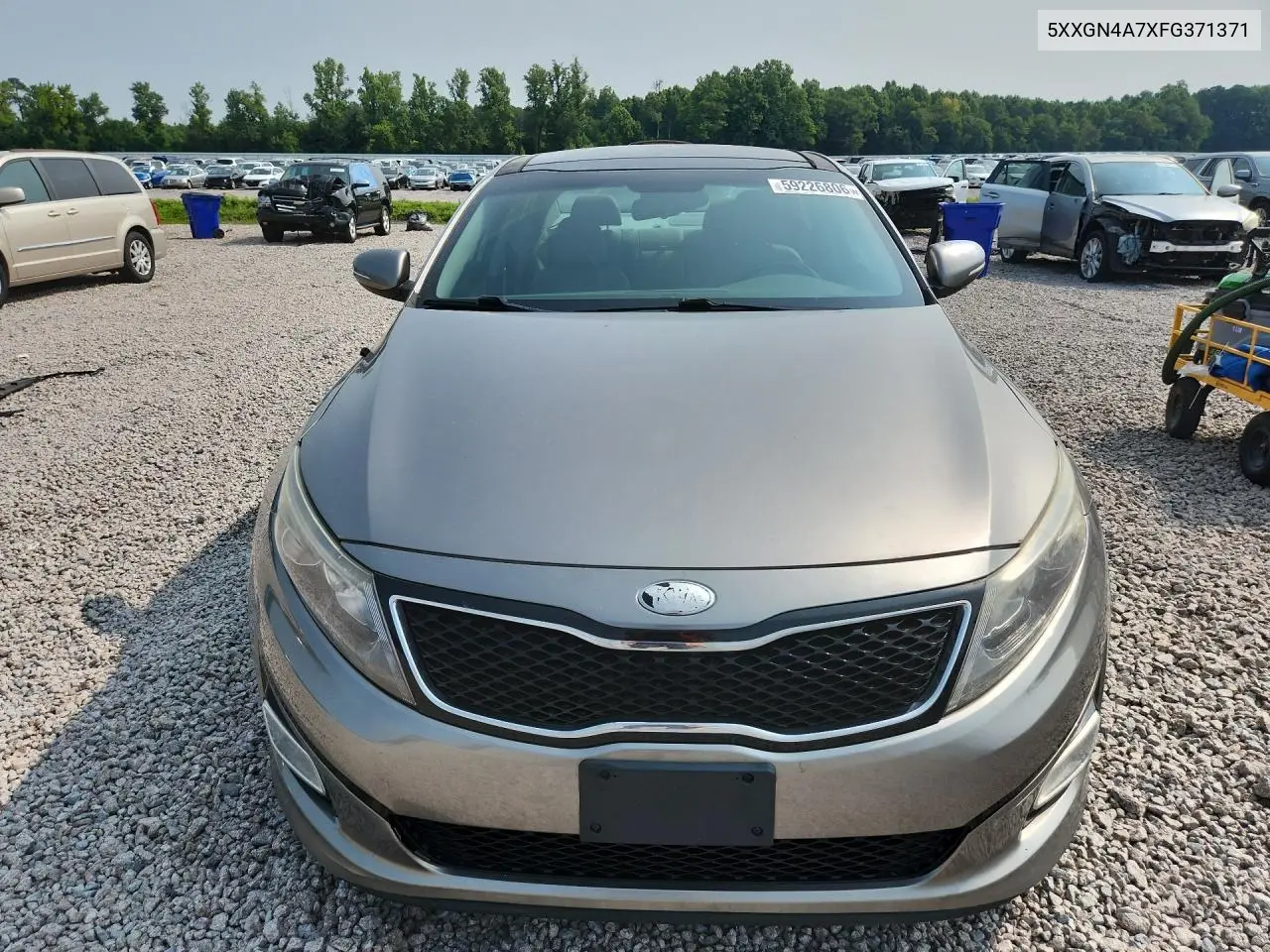 2015 Kia Optima Ex VIN: 5XXGN4A7XFG371371 Lot: 59226806