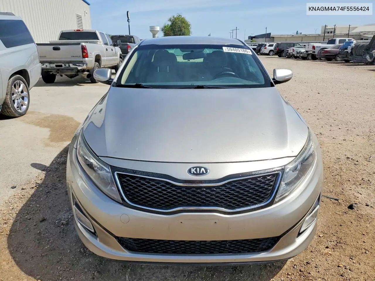 2015 Kia Optima Lx VIN: KNAGM4A74F5556424 Lot: 59405186