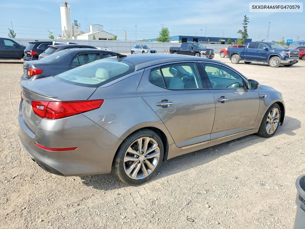 2015 Kia Optima Sx VIN: 5XXGR4A69FG470579 Lot: 59837136