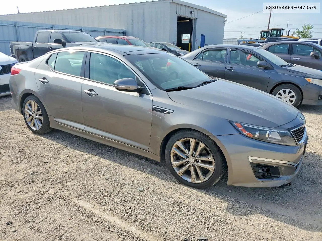 2015 Kia Optima Sx VIN: 5XXGR4A69FG470579 Lot: 59837136