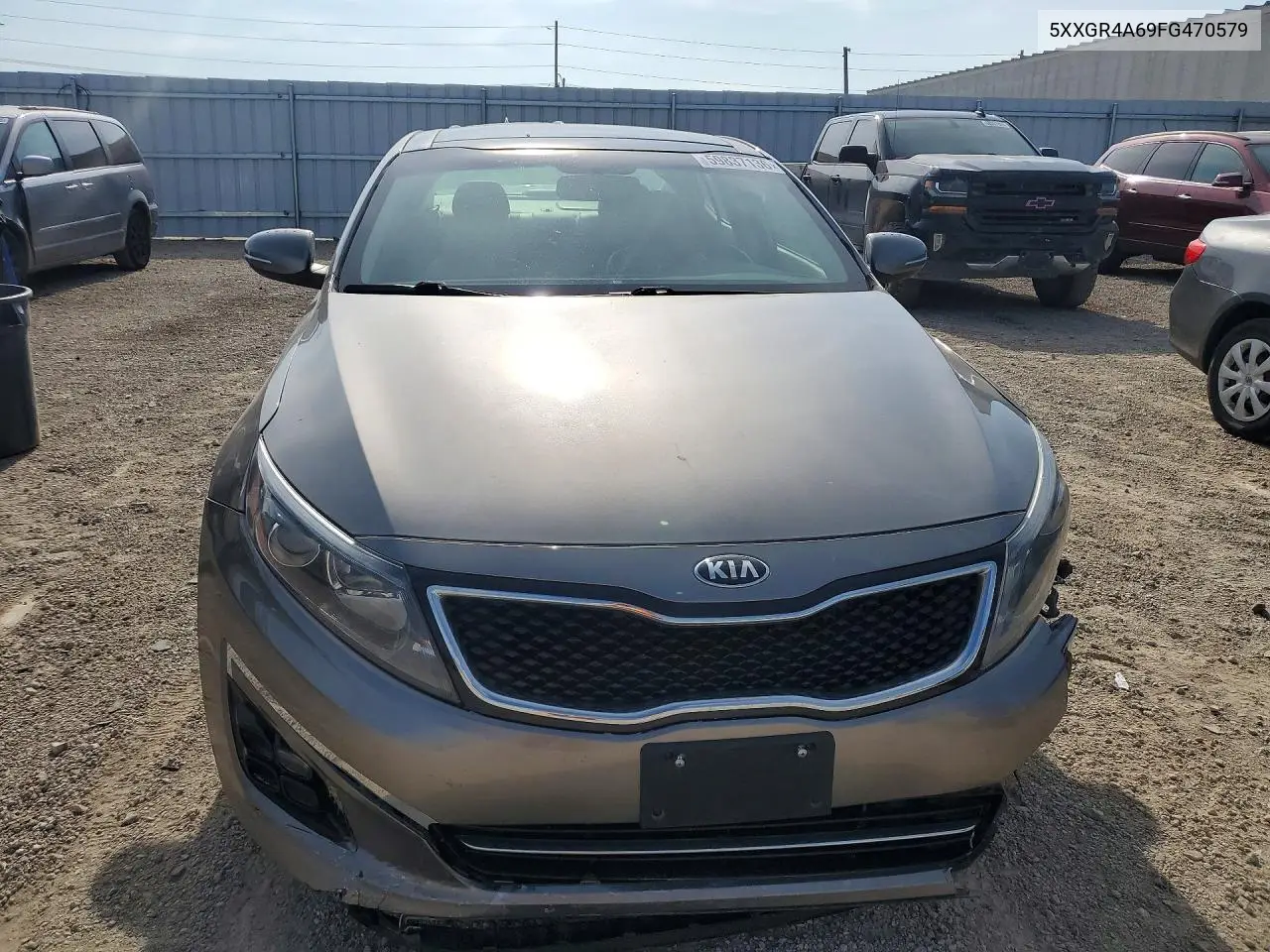 2015 Kia Optima Sx VIN: 5XXGR4A69FG470579 Lot: 59837136