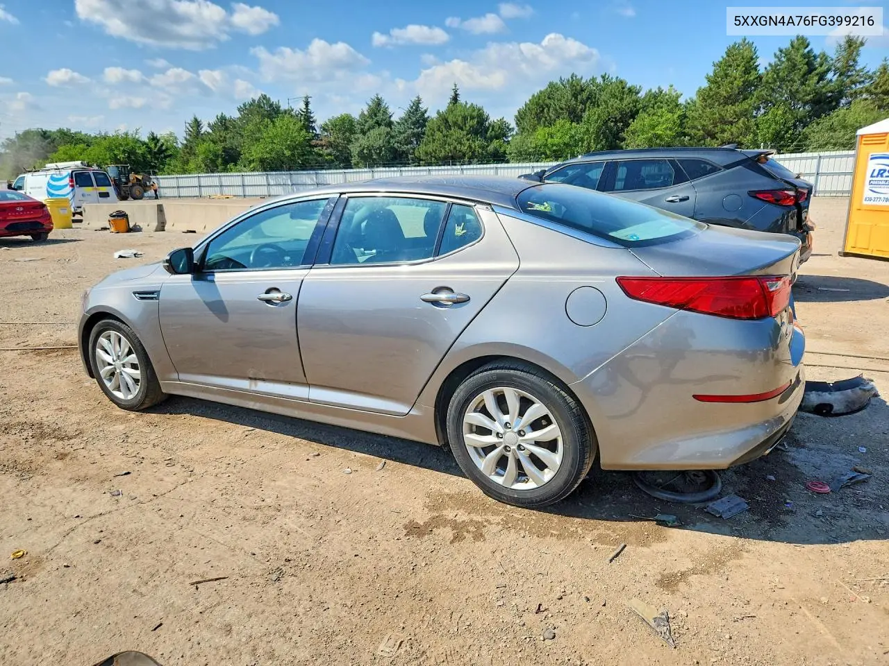 2015 Kia Optima Ex VIN: 5XXGN4A76FG399216 Lot: 59898326