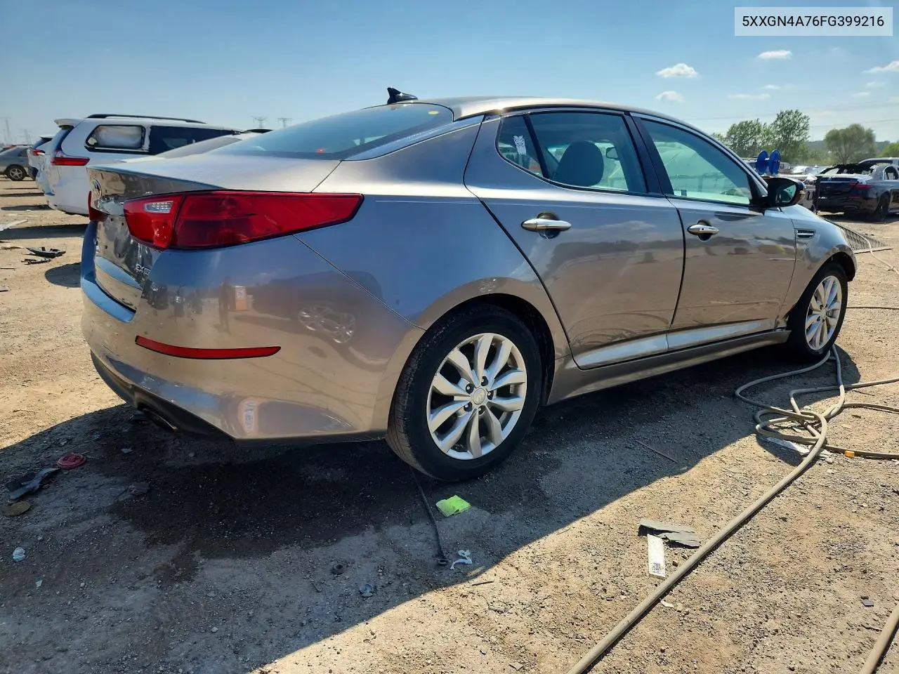 2015 Kia Optima Ex VIN: 5XXGN4A76FG399216 Lot: 59898326